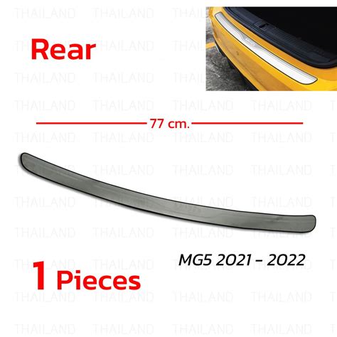 Chrome Stainless Rear Bumper Protector Guard Fits Mg Mg5 Mg 5 Sedan 2021 22 Ebay In 2022