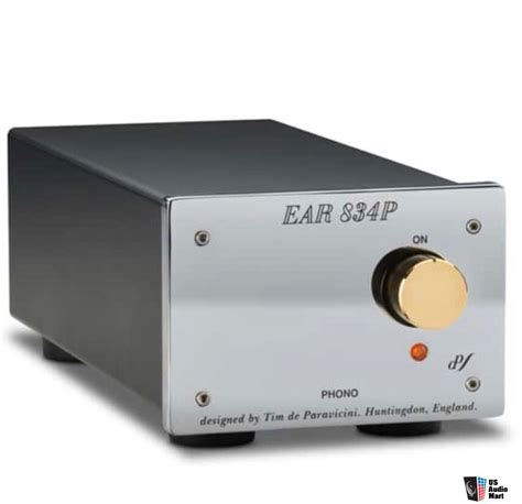 EAR 834 MC MM TUBE Phono Stage In Chrome Finish For Sale US Audio Mart