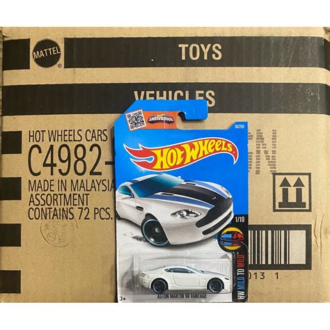 風火輪 奧斯頓馬丁 Hot wheels Aston Martin V Vantage 龐德座駕 英國 蝦皮購物