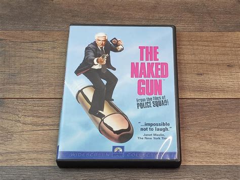 The Naked Gun Dvd Widescreen Collection Leslie Nielson Priscilla Presley Etsy