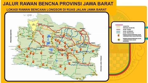 Ini Daftar Lengkap Jalur Mudik Rawan Bencana Di Jabar Termasuk