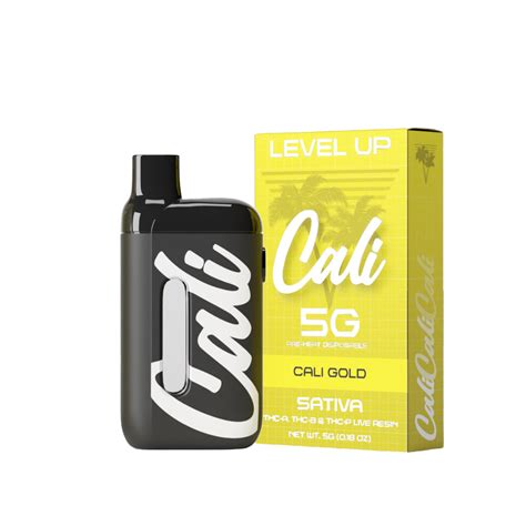 Cali Gold Thca Pre Heat Disposable 5g Level Up Cali Extrax