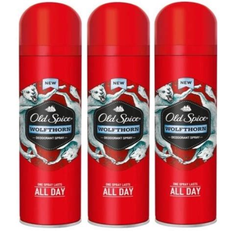 Old Spice Wild Collection Wolfthorn Deodorant Body Spray Ml Pack