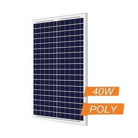 Watt Polycrystalline Solar Panels At Rs Piece Multi