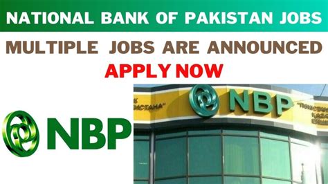 National Bank Of Pakistan Jobs Nbp Apply Now