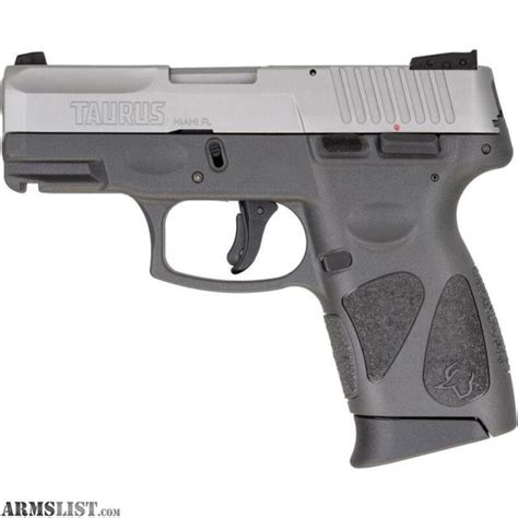 ARMSLIST For Sale New Taurus G2C 9mm Pistol Stainless Slide Grey