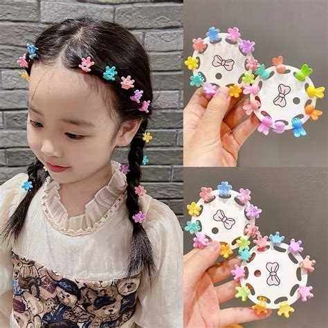 Penteados Com Tic Tac Infantil - tic tac para cabelo presilha infantil pequena para penteados fofos ...