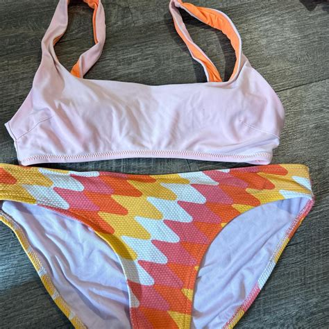Aerie Bikini Set Bottoms Medium Top Small Depop