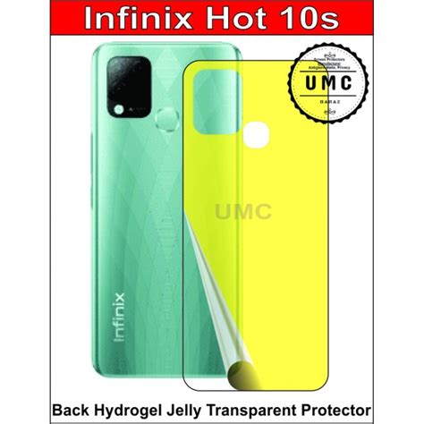 Infinix Hot S Back Protector Hydrogel Jelly Buyon Pk