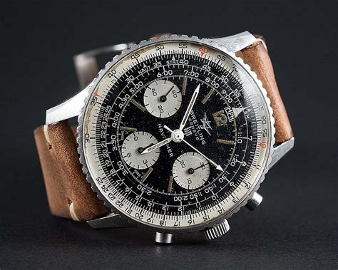 Sold Price A RARE GENTLEMAN S STAINLESS STEEL BREITLING LIP NAVITIMER