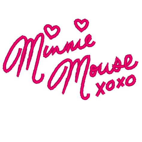 Minnie Mouse Autograph Font