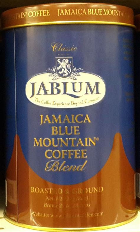 Jablum Percent Jamaica Blue Mountain Coffee Blend Roasted And