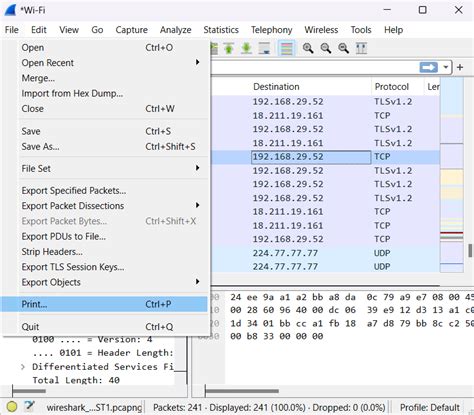 Packet Format Frame In Wireshark Geeksforgeeks