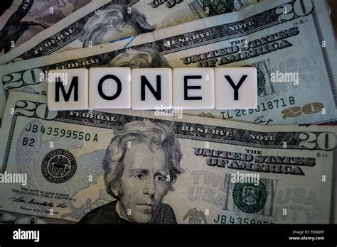 Cash Money Still Life Stock Photo Alamy