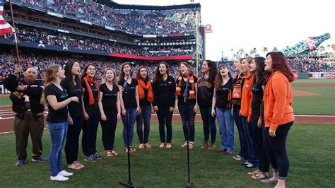 Whim N Rhythm Sings National Anthem At Sf Giants Youtube