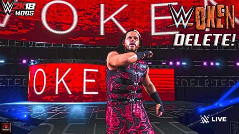 Wwe K Mods Woken Matt Hardy Updated Entrance Youtube