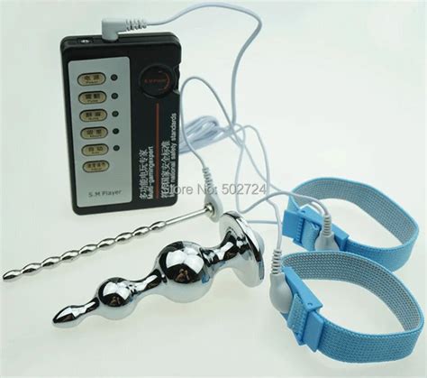 Aliexpress Buy Adult Games Electro Shock Penis Ring Electric Stimulation Penis Rings Anal
