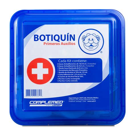 kit botiquin primeros auxilios farmacias del dr simi