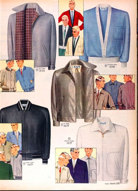 Pin By Jack Galloway On 1958 American Ladies And Menswear Sears Catalogue Vintage Clothing Men