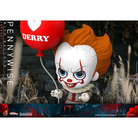 Hot Toys It Chapter Two Pennywise With Balloon Cosbaby Mini Figure Hot Toys Toy Story Figures