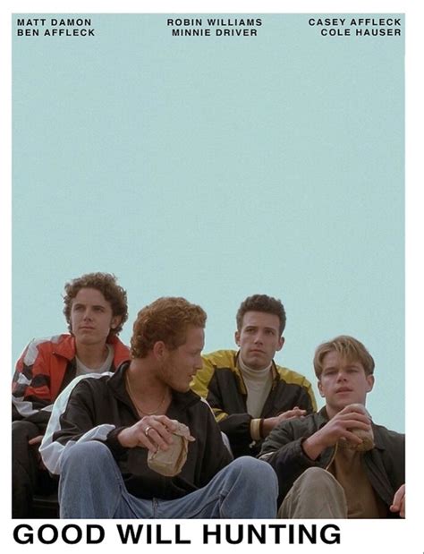 Good will hunting poster | Poster di film, Cinematografia, Poster