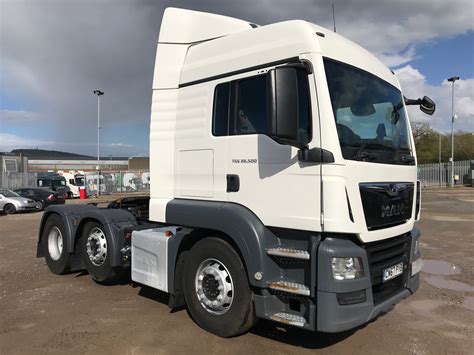 MAN TGS 26 500 EURO 6 LX 6x2 TRACTOR UNIT 2017 CN67 PYB Fleetex