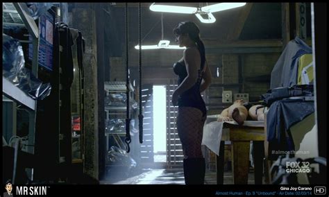 Naked Gina Carano In Almost Human