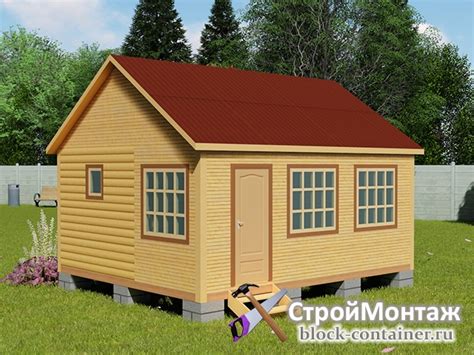 Баня 5х6 под ключ в Москве, проект и цена | СтройМонтаж