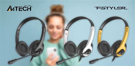 A4Tech FH100, FH100i, FH100U - офисные стереогарнитуры с чистым звуком ...