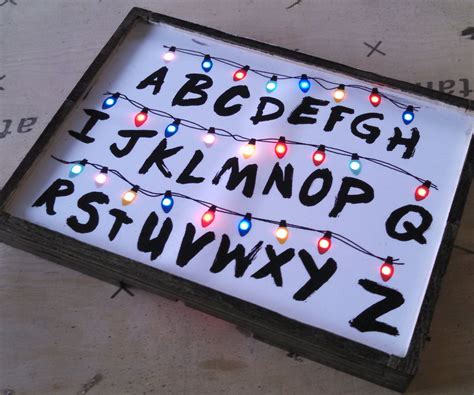 Stranger Things Wall Letters Printable