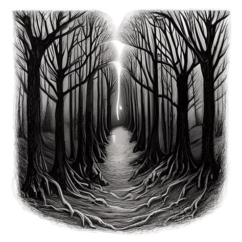 Phantom Forest Moonlit Graphic By John Bauer · Creative Fabrica