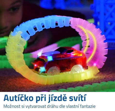 Svítící autodráha Darky cz