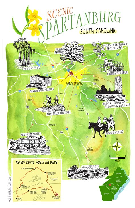 Maps By Scottspartanburg Maps By Scott