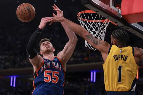 New York Knicks Vs Indiana Pacers Game Player Stats And Box Scores For