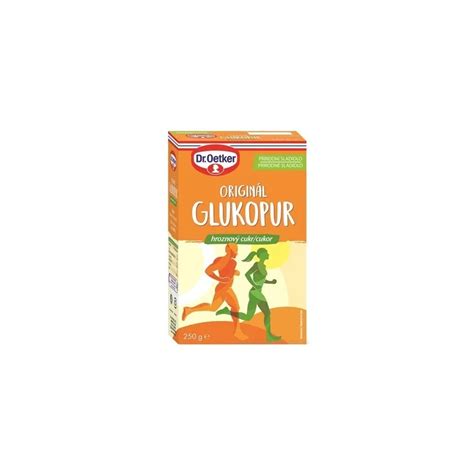 GLUKOPUR ORIGINÁL hroznový cukor Dr Oetker prášok prírodné