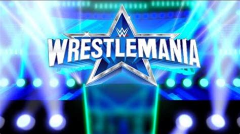 Wrestlemania 38 Match Card Template