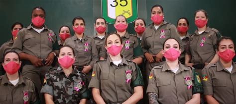 Policiais Femininas Do Bpm De Cachoeira Do Sul Aderem Campanha