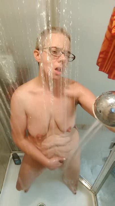 Showering Hairy Saggy Milf First Clip While Smoking Xhamster