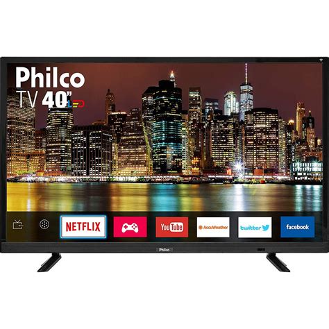 Smart TV LED 40 Philco PTV40E21DSWN FULL HD Conversor Digital 2