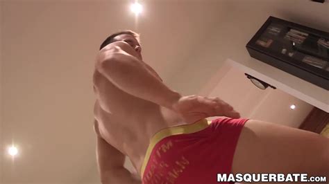 Hunky Fireman Slowly Strips Naked And Wanks Off His Cock Boyfriendtv