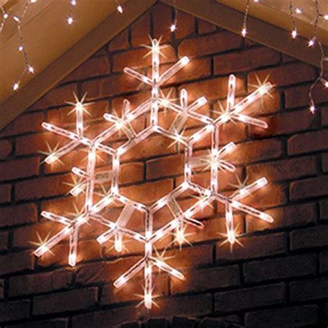 Lighted Snowflake 36 Led Folding Outdoor Christmas Snowflake