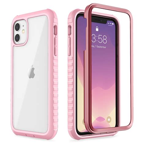 iPhone 11 Case, ULAK Clear Heavy Duty Protection Shockproof Rugged ...