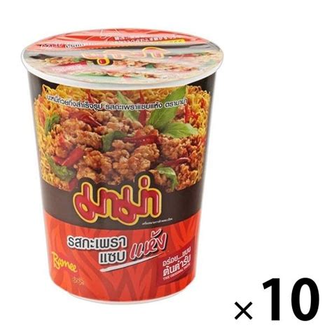 カップ麺 カルディコーヒーファーム オーバーシーズ タイプレジデント ガパオヌードル 60g 1セット（10個） やきそば アスクル