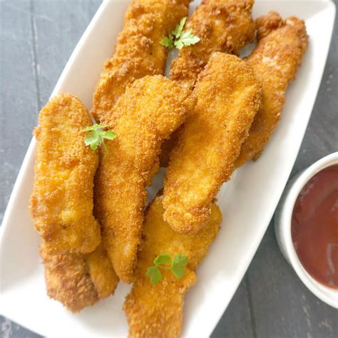 Crispy Chicken Tenders - My Gorgeous Recipes