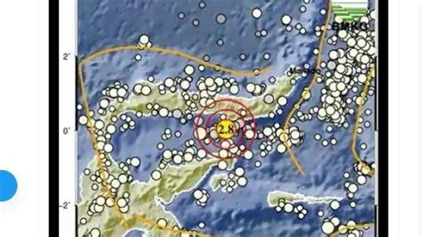 Gempa Bumi 14 Kali Dalam 9 5 Jam Sabtu 25 November 2023 Cek Jarak Dan