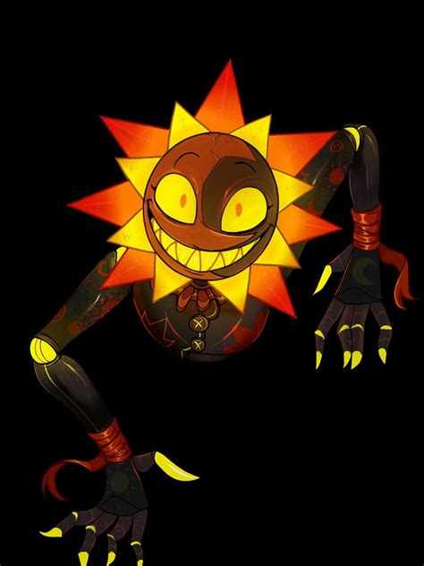 Fnaf Security Breach Sun In 2022 Anime Fnaf Fnaf Art Fnaf Drawings