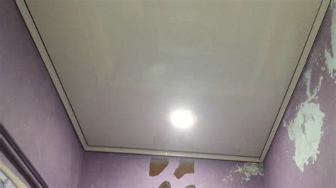 Faux plafond pvc salle de bain - YouTube