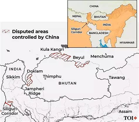 China­-Bhutan Boundary Talks - PWOnlyIAS