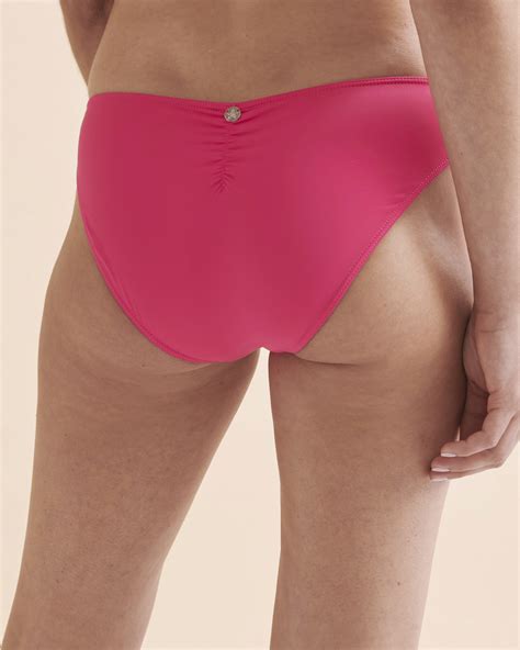 Ruched Side Bikini Bottom Bikini Village