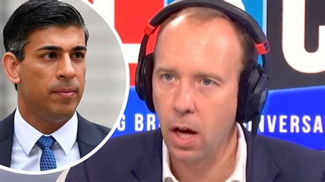 Matt Hancock Explains Why Hes Backing Rishi Sunak To Be Tory Leader